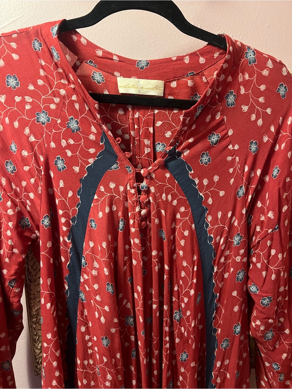 Natalie Martin red floral dress - Picture 4 of 5